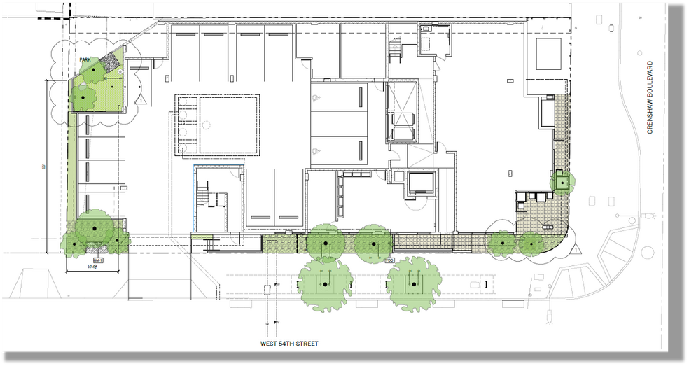 5365 Crenshaw Blvd, Los Angeles, CA à louer - Plan de site – Image 3 sur 3