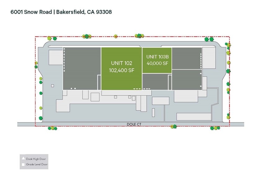 6001 Snow Rd, Bakersfield, CA à louer - Plan de site – Image 2 sur 9