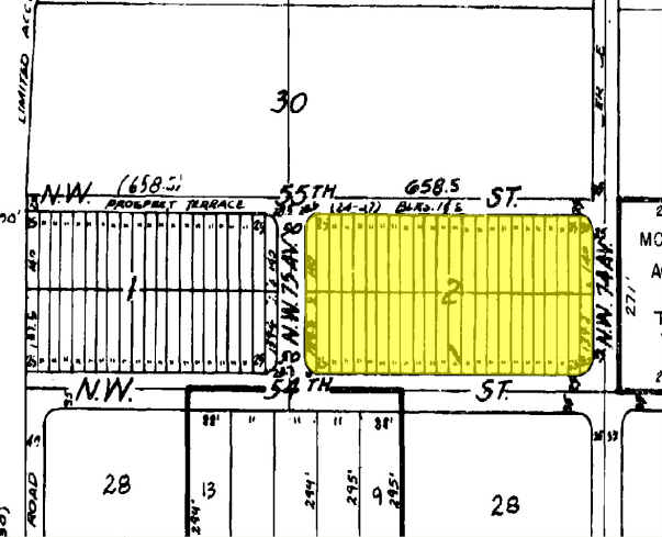 7400-7454 NW 55th St, Miami, FL à louer - Plan cadastral – Image 2 sur 3