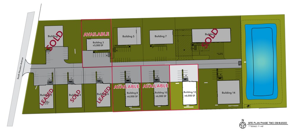 2831 S Houston Ave, Humble, TX à vendre - Plan de site – Image 3 sur 3