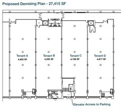 1836-1840 N Clybourn Ave, Chicago, IL à louer Plan d’étage– Image 2 sur 2