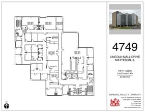 4749 Lincoln Mall Dr, Matteson, IL à louer Plan de site– Image 1 sur 1