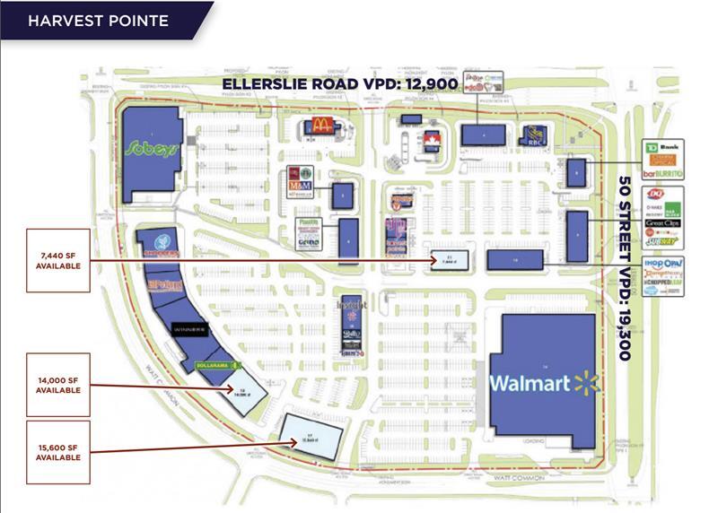 156 Watt Cmn SW, Edmonton, AB à louer Plan de site– Image 1 sur 1