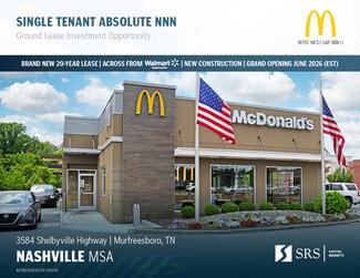 Plus de détails pour 3584 Shelbyville Hwy, Murfreesboro, TN - Local commercial à vendre