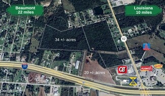 Plus de détails pour 7844 Interstate 10, Orange, TX - Terrain à vendre