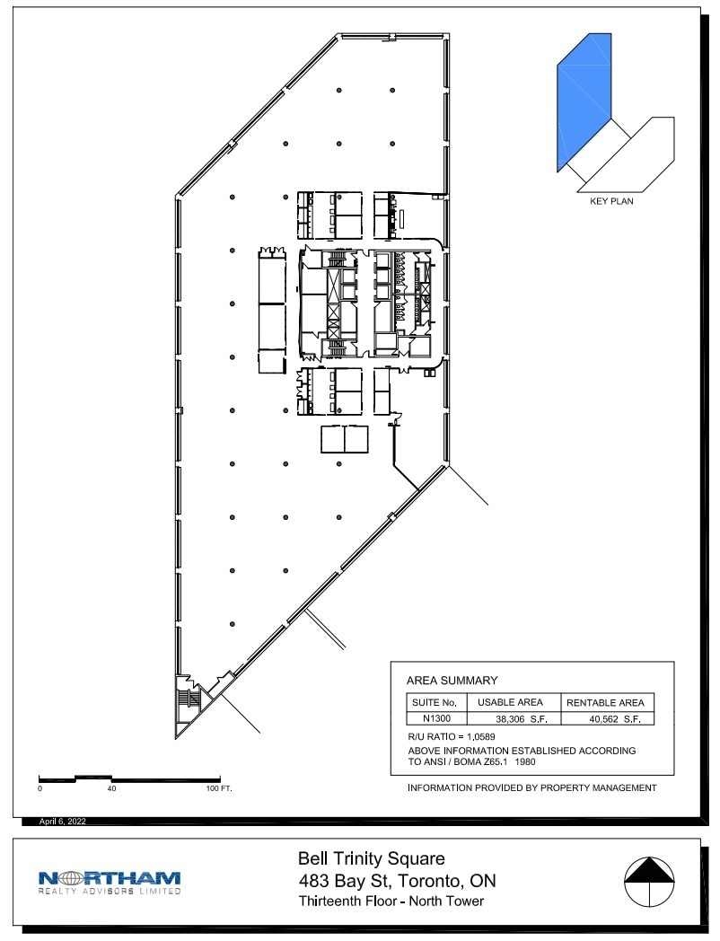 483 Bay St, Toronto, ON à louer Plan d’étage– Image 1 sur 1