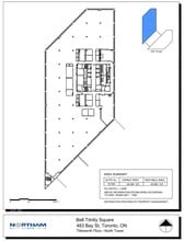 483 Bay St, Toronto, ON à louer Plan d’étage– Image 1 sur 1