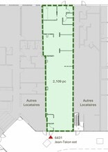 6355-6455 Rue Jean-Talon E, Saint-leonard, QC à louer Plan d’étage– Image 1 sur 1