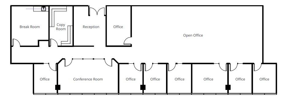 1800 Sutter St, Concord, CA à louer Plan d’étage– Image 1 sur 1