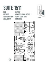 2 Carlton St, Toronto, ON à louer Plan d’étage– Image 1 sur 1
