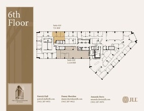 7910 Woodmont Ave, Bethesda, MD à louer Plan d’étage– Image 1 sur 1
