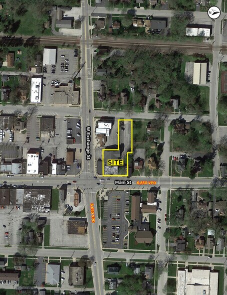 1338 Main St, Crete, IL à vendre - Aérien – Image 3 sur 11