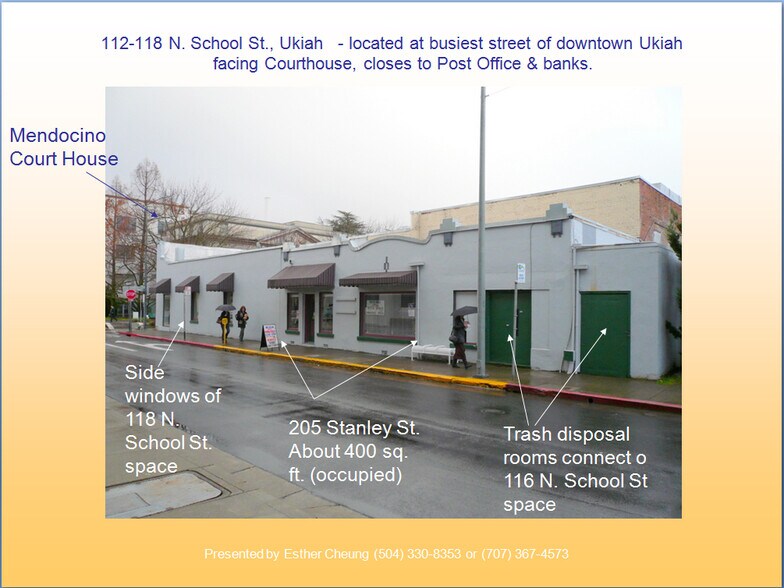 116 N School St, Ukiah, CA à louer - Photo de l’immeuble – Image 3 sur 6