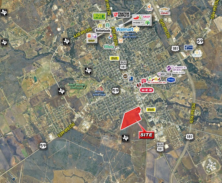 Business Hwy 181, Beeville, TX à vendre - Photo de l’immeuble – Image 2 sur 2