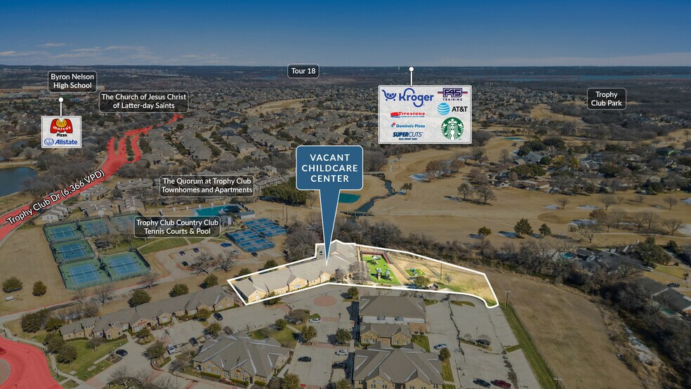 915 Trophy Club Dr, Trophy Club, TX à vendre - Photo de l’immeuble – Image 2 sur 5
