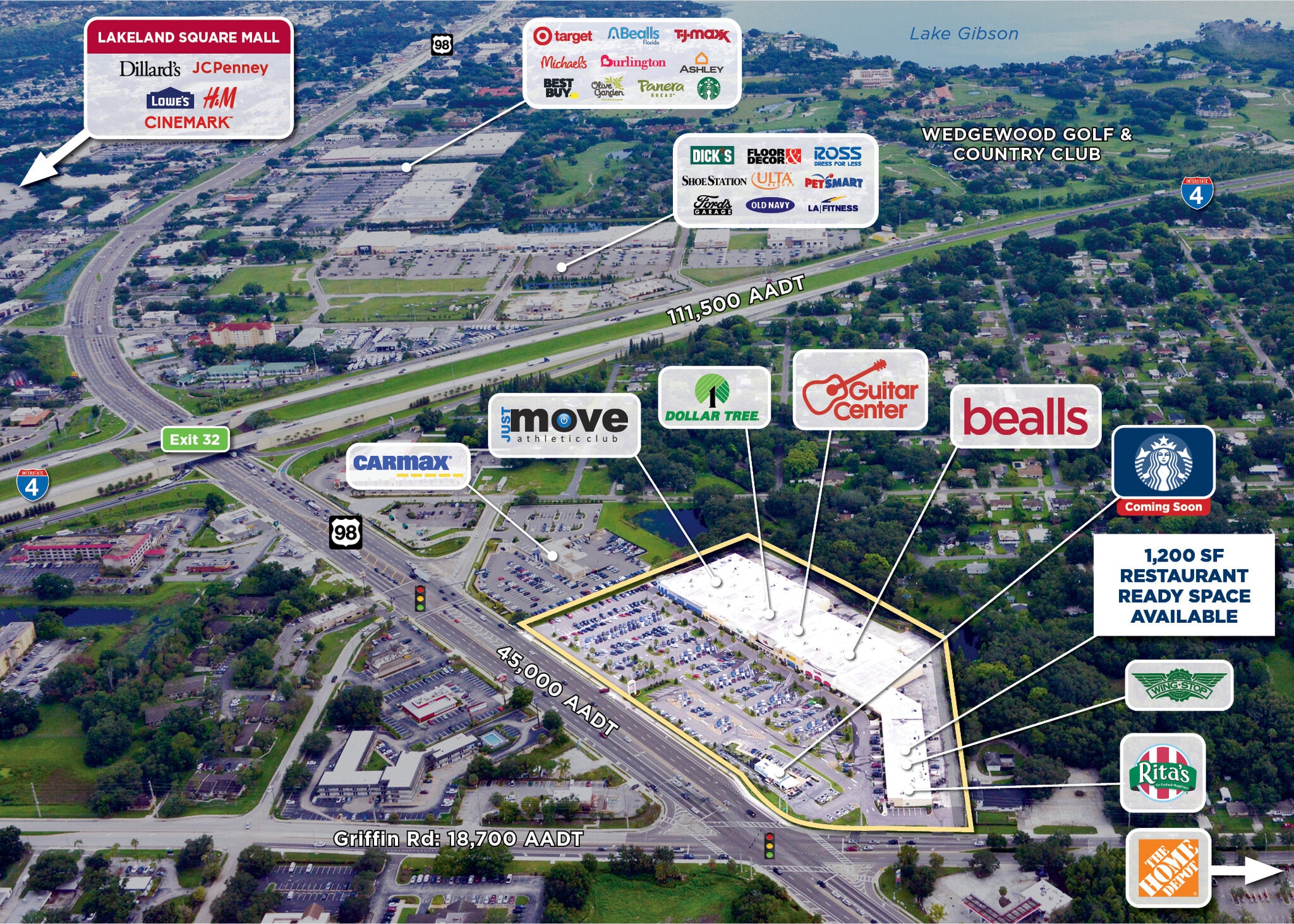 3169-3187 US Highway 98 N, Lakeland, FL à louer Photo de l’immeuble– Image 1 sur 1