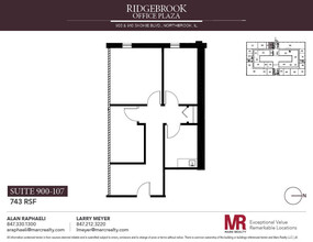 900 Skokie Blvd, Northbrook, IL à louer Plan d’étage– Image 1 sur 1