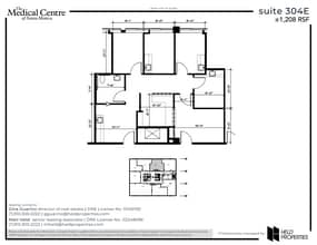 2021 Santa Monica Blvd, Santa Monica, CA à louer Plan d’étage– Image 1 sur 2
