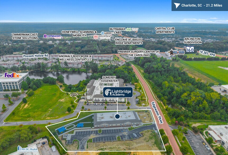 1099 Edgewater Pky, Indian Land, SC à vendre - Photo de l’immeuble – Image 2 sur 5