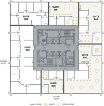 620 Newport Center Dr, Newport Beach, CA à louer Plan d’étage– Image 1 sur 1