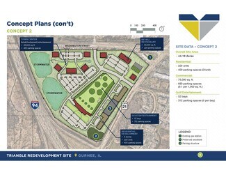Plus de détails pour Interstate 94, Gurnee, IL - Terrain à vendre