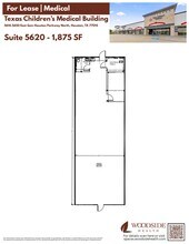 5614-5650 E Sam Houston Pky N, Houston, TX à louer Plan d’étage– Image 2 sur 2