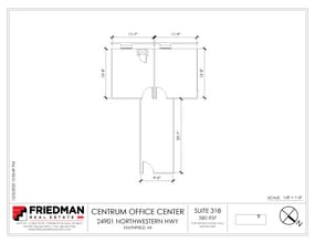 24901 Northwestern Hwy, Southfield, MI à louer Plan d’étage– Image 1 sur 1