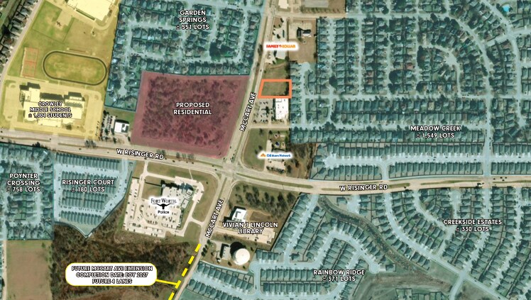 8703 McCart Ave, Fort Worth, TX à vendre - Photo de l’immeuble – Image 2 sur 2