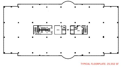 2745 Dallas Pky, Plano, TX à louer Plan d’étage type– Image 1 sur 1