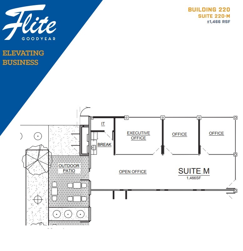 1300 S Litchfield Rd, Goodyear, AZ à louer Plan d’étage– Image 1 sur 1