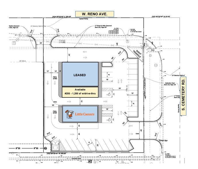 201 S Cemetery Rd, Yukon, OK à louer - Plan de site – Image 3 sur 3