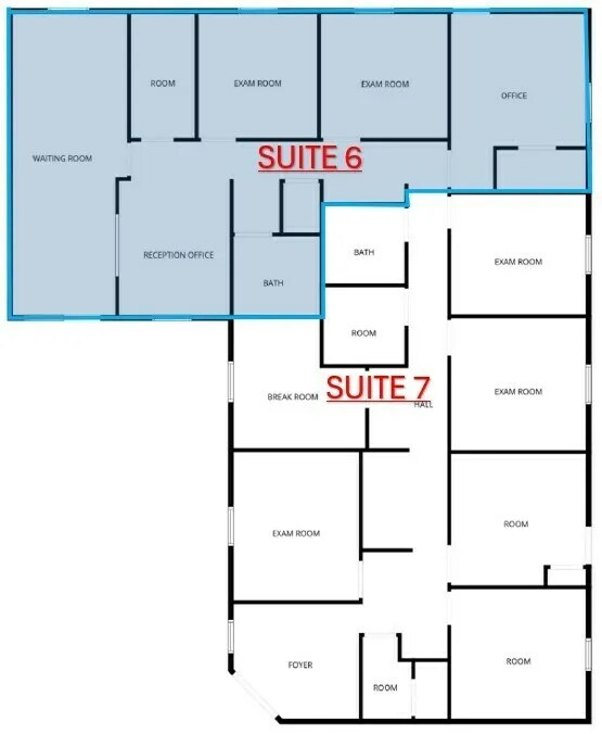 1218 E 9th St, Edmond, OK à louer Plan d’étage– Image 1 sur 1
