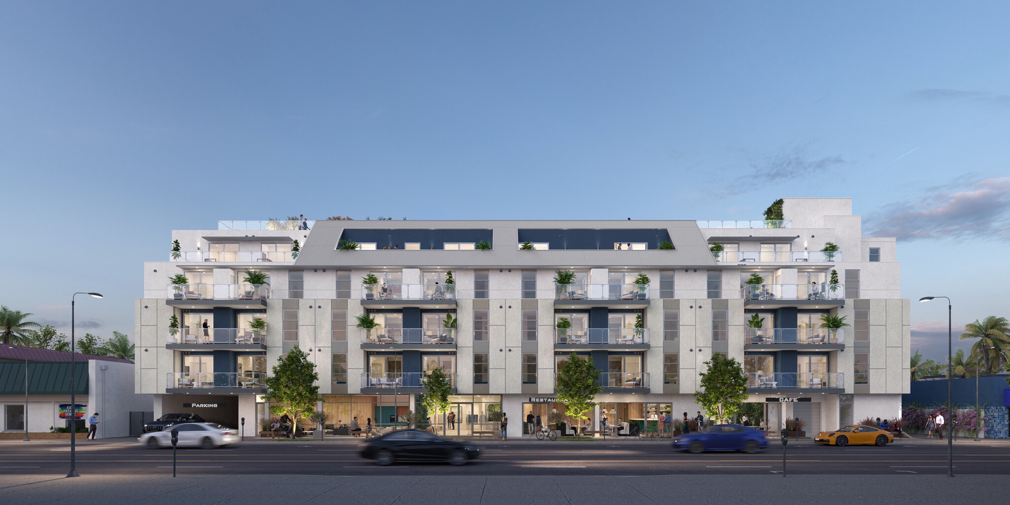 2121 Westwood Blvd, Los Angeles, CA à louer Photo de l’immeuble– Image 1 sur 6