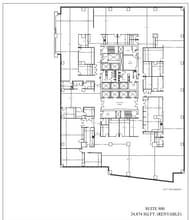 5140 Yonge St, Toronto, ON à louer Plan d’étage– Image 1 sur 1