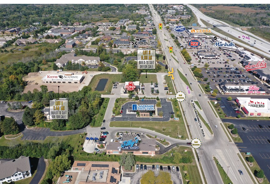 10865-10911 N Port Washington Rd, Mequon, WI à louer - Photo de l’immeuble – Image 3 sur 4