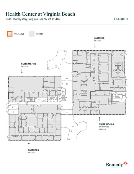 828 Healthy Way, Virginia Beach, VA à louer - Plan d’étage – Image 3 sur 3