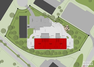 121 Flint Rd, Oak Ridge, TN à louer Plan de site– Image 2 sur 3