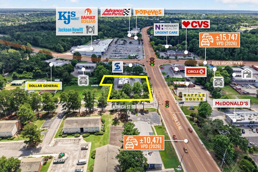 1110 York St NE, Aiken, SC à vendre - Photo de l’immeuble – Image 3 sur 9