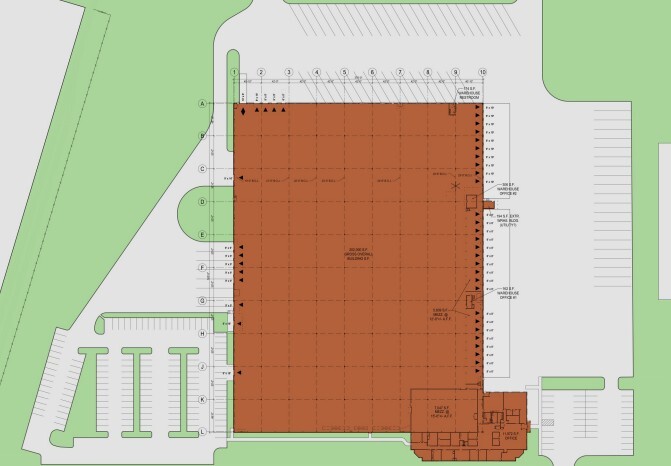 1627 Ritner Hwy, Carlisle, PA à louer Plan de site– Image 1 sur 1