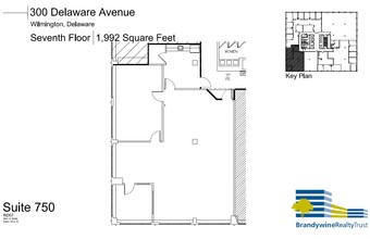 300 Delaware Ave, Wilmington, DE à louer Plan d’étage– Image 1 sur 1