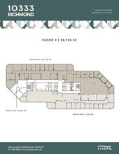 10333 Richmond Ave, Houston, TX à louer Plan d’étage– Image 1 sur 1