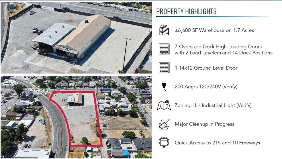 958 W Rialto Ave, San Bernardino, CA à vendre - Photo de l’immeuble – Image 2 sur 5
