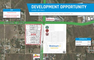Plus de détails pour Tucker Rd, Tehachapi, CA - Terrain à louer