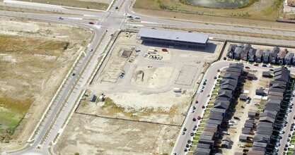 131 Cornerstone Cres NE, Calgary, AB - Vue aérienne  vue de carte - Image1