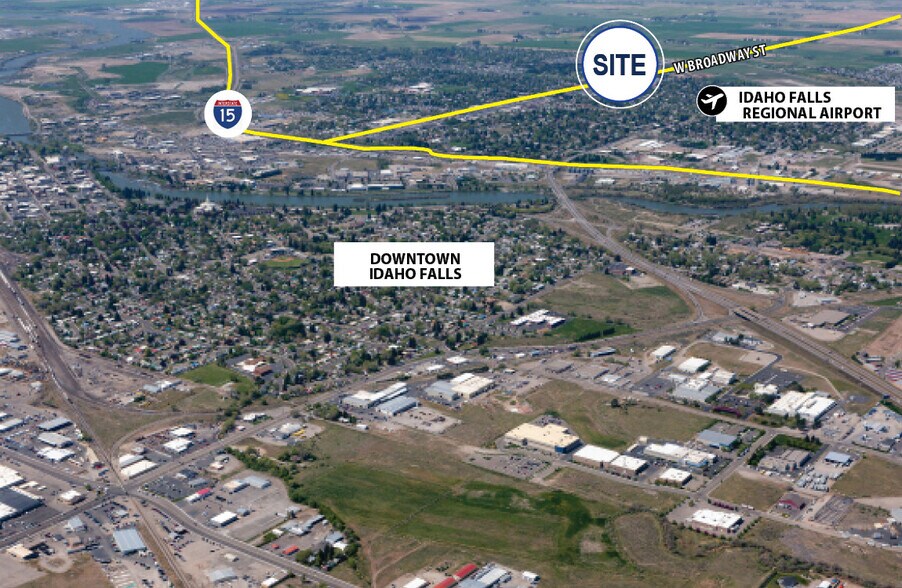 3261 W Broadway, Idaho Falls, ID à vendre - Photo de l’immeuble – Image 2 sur 2