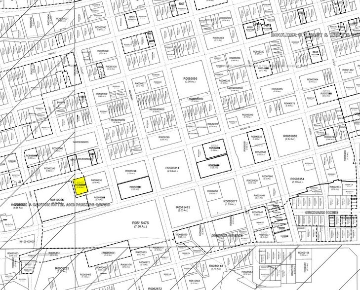 1002 Walnut St, Boulder, CO à vendre - Plan cadastral – Image 1 sur 13
