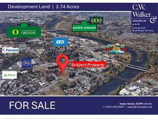 Plus de détails pour Franklin Blvd & E 19th Ave, Eugene, OR - Terrain à vendre