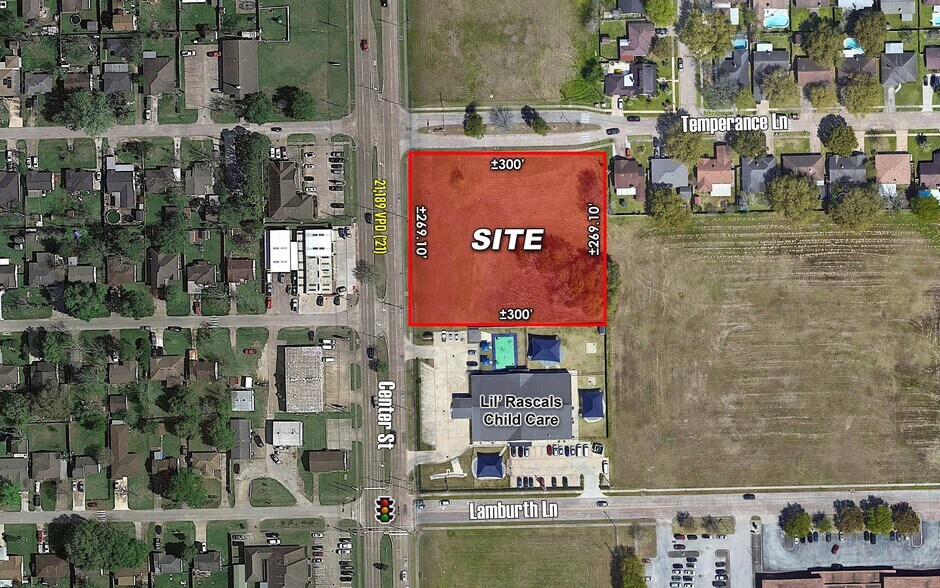 4501 Center St, Deer Park, TX à vendre - Plan de site – Image 2 sur 4