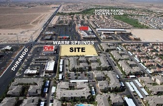 8680 W Warm Springs Rd, Las Vegas, NV - VUE AÉRIENNE  vue de carte