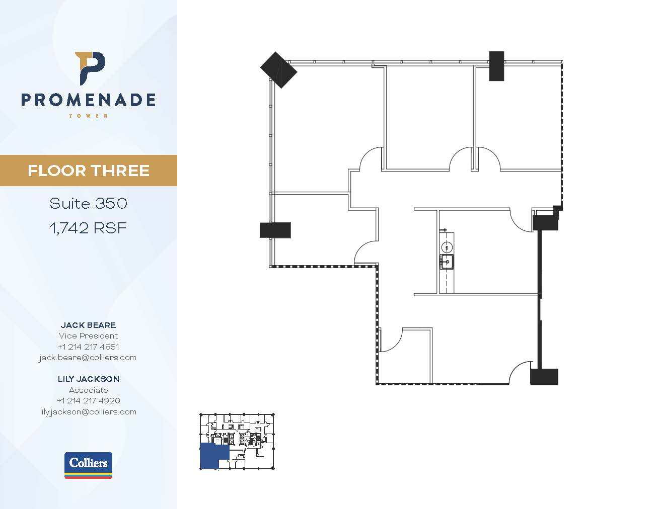 300 N Coit Rd, Richardson, TX à louer Plan d’étage– Image 1 sur 1